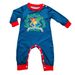 Christmas family dress Halloween cartoon print round neck home dress pajamas_viptrois.com