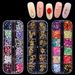 Gwong Multi Pattern Nail Art Rivet Sticker Women Fingernail Manicure DIY Decal Decor_viptrois.com