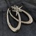 "Star Oval Buckle" Original Niche Double Star Oval Keychain Vibe Style Bag Pendant High End Accessories_viptrois.com