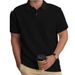 Men's Clothing Jacquard Fabric Button Placket Solid Color Lapel Basic Texture Top_viptrois.com