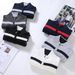 Men's Clothing Half Zip Collar Sweater Men's Autumn And Winter Trend Retro College Style Striped Contrast Color High Collar Sweater_viptrois.com