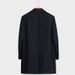 Loom Loom Men's Overcoat 2025 Autumn Winter High-end Business Casual Turn-down Collar Mid-length Middle-aged Pure Wool Woolen Coat_viptrois.com