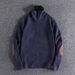Loom Cross-Border Spring Autumn New Trendy High Neck Warm Youth Base Shirt With Spliced Sleeves European And American Men's_viptrois.com