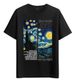 Tshirt Muscle Freaks Starry 2026 Night Van Gogh Style_viptrois.com