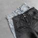 Men's Clothing Gothic Style Black Punk Washed Denim Shorts Summer Street Hip Hop Ripped Shorts_viptrois.com