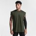 Herren Fitness Laufen Atmungsaktives Übungs-Tanktop Sport Lässige Ärmellose T-Shirts Gym Kleidung_viptrois.com
