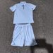 Men's Quick-Dry Polo Shirt And Shorts Athletic Set Moisture-Wicking Breathable Golf Tennis Workout Casual Summer Sportswear_viptrois.com