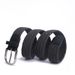 Need buck men's waitband, wide without holes, middle aged and young people's belt, student woven canvas belt_viptrois.com