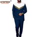 Men's clothing African ethnic solid color cotton men's casual jacket + pants_viptrois.com