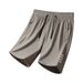 Men's Lightweight Quick-Dry Nylon Shorts - Breathable Stretch Athletic Casual 5-Inch Summer Shorts For Men (Black, Army Green, Khaki, Dark Gray)_viptrois.com