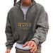Men's Clothing Stylish Half-Zip Hoodie Trendy Print Soft Fleece Lining Comfortable Breathable Streetwear Fashion Casual Urban Wear ( Multiple Colors)_viptrois.com