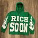 Letter Print Zipper Cardigan Casual Personality Trend High Street Hip Hop Style Men And Women Sweatshirt_viptrois.com