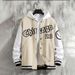 Men's Clothing Spring and Autumn fashion brand American high street Pu Shuai Youth Men's Baseball jacket men's loose casual jacket men_viptrois.com