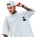 Panda Printed T-shirt Boys' Short Trendy Brand Large Loose Style Oversize Lovers' Half Sleeve Summer_viptrois.com