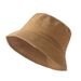 Black Fisherman Hat Women's Spring And Autumn Korean Version Casual All Match Face Covering Japanese Style Sun Protection Sun Hat Basin Hat_viptrois.com