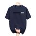Men's Clothing Fashion New Cotton Men's Summer Loose Versatile Short Sleeved T Shirt Tops Paris Letter Print_viptrois.com