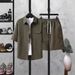 Men's Clothing Men's Casual Short Sleeve Shirt & Shorts Set - Breathable Summer Outfit, Slim Fit, Comfortable Polyester Blend, Trendy Streetwear_viptrois.com