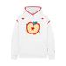Creative Embroidery Hooded Sweatshirt Trendy Brand Unisex Color-Block Stitching Loose Casual Sports Pullover_viptrois.com