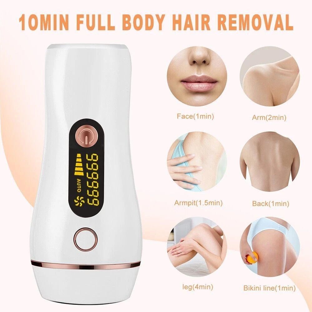 Laser Permanent Hair Removal Machine Face Body Skin Painless Safety Epilator IPL_viptrois.com