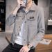 Men's Korean-Style Corduroy Jacket – Oversized Zip-Up Streetwear Coat With Hood (M-5XL) – Trendy Casual Blazer For Urban Fashion_viptrois.com