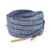 Shoelaces 0.8cm Flat Polyester Cracked Shoelaces Suitable For Trendy Casual Shoes, Sports Shoes And Skateboard Shoes_viptrois.com
