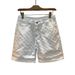 Men's Clothing Light Luxury Trend Slim Fit Casual Ripped Denim Shorts Men Spring And Summer New Fashion Print Five Point Sports Pants_viptrois.com