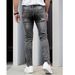 Men's Stretch Slim Fit Denim Jeans - Classic Solid Color Casual Pants For Everyday Wear (Black, Dark Blue, Charcoal)_viptrois.com