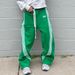 Men's Clothing Casual Pants Fashionable All Match Loose Straight Outer Wear Sports Pants_viptrois.com
