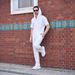 Men's Clothing New Fashion Men's Jacquard Suit Zipper Solid Color Hooded Short Sleeved Jacket Trousers Two Piece Suit_viptrois.com