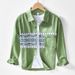 Autumn Retro Casual Color Blocked Long Sleeved Shirt With Personalized Printed Pure Cotton Comfortable Shirt_viptrois.com