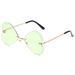 Butterfly Frameless Sunglasses Retro Trend Love Heart Personality Metal Sunglasses For Women_viptrois.com