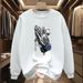 Men's Clothing Sweater New Round Neck Long Sleeve Spring And Autumn Fashion Men And Women's Clothing Loose Bottoming Shirt Inner Wear Tops_viptrois.com