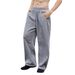 Men's Sweatpants Waist Drawstring Straight Wide Leg Loose Trousers Sports Pants With Pockets_viptrois.com