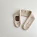 Unisex Children's scarf winter smiling face color ins lamb fur baby neck_viptrois.com