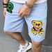 Men's Clothing New Retro Casual Jeans Men's Loose Shorts Five Quarter Pants_viptrois.com