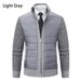 Men's Clothing Autumn And Winter New Men's Cardigan Sweater Foreign Trade Sweater Jacket Plus Velvet Thickened Men's Jacket_viptrois.com