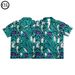 Men's Clothing Light Luxury Python Pattern Cuban Collar Shirt Men's Short Sleeves Spring And Summer High End Shirt Niche Fashion Brand Wear_viptrois.com