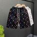 Men's Oversized Plaid Shorts Trendy Summer Style Casual 5/8 Length Unique Design Cool And Edgy_viptrois.com