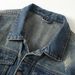 Spring And Autumn Motorcycle Style Loose Fit Fashion Men's Denim Jacket, Outerwear, Men's Top, 522 Cross Border European And American Business Casual_viptrois.com