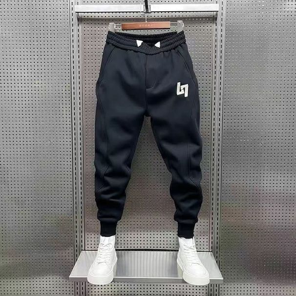 Men's Clothing Pants Men's Trendy Loose Sweatpants Versatile Skinny Pants Harem Pants Cuffed Sports Pants_viptrois.com