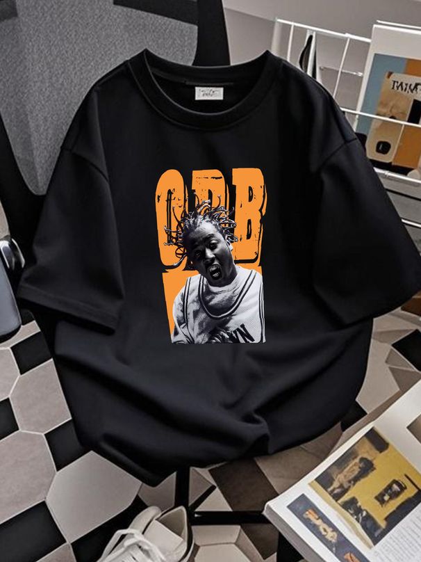 OL DIRTY BASTARD FACE T SHIRT Casual Designer Clothes Unisex Graphic Breathable Versatile Summer Fashion Slightly Stretched Homme Stylish Soft_viptrois.com