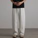 Men's Clothing Men's Gray Machete Casual Pants Men And Women's Trendy Brand Deconstruction Lazy Loose Silhouette Sports Sweatpants_viptrois.com