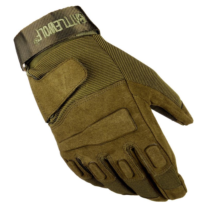 Tactical gloves Black hawk full finger gloves Outdoor tactical gloves cycling sports fitness mountaineering non-slip gloves for men_viptrois.com