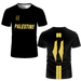 Fashion Palestine Flag Football Jersey Summer Trend Crew Neck 3D National Emblem Printed Sports T Shirt Casual Uniex Loose Tees_viptrois.com