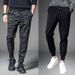 Men's Clothing Summer and spring pants men's trousers camouflage cuffs harem pants plus velvet thickened loose skinny pants sports men's casual pants_viptrois.com