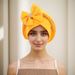 Autumn New Space Layer Hot Diamond Stacked Bow Hat Baotou Hat Muslim Hat_viptrois.com