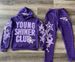 2025 Sweatshirt YOUNG Star Hoodie Set Sports Versatile Top Pants New Arrival_viptrois.com