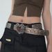 Punk Style Personalized Embossed Love Y2K Spicy Girl Versatile Gothic Dark Belt Unisex_viptrois.com