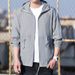 Men's Summer Sun Protection Hoodie - Lightweight UPF 50+ Breathable Jacket, Unisex Casual Windbreaker For Outdoor Sports Sizes S-3XL_viptrois.com