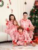 Christmas tree deer snowflake Christmas family dress printed homestays pajamas_viptrois.com